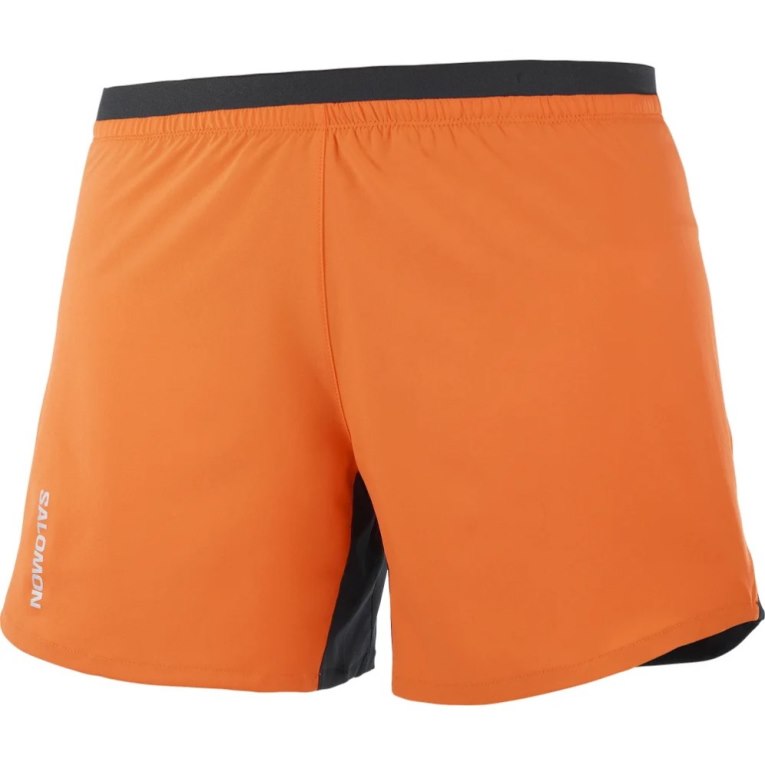Salomon Cross 5'' Women's Running Shorts Orange | CA 98H7